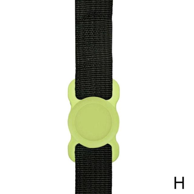 French Bulldog Silicone Protective Case Apple Airtag Frenchie Collar