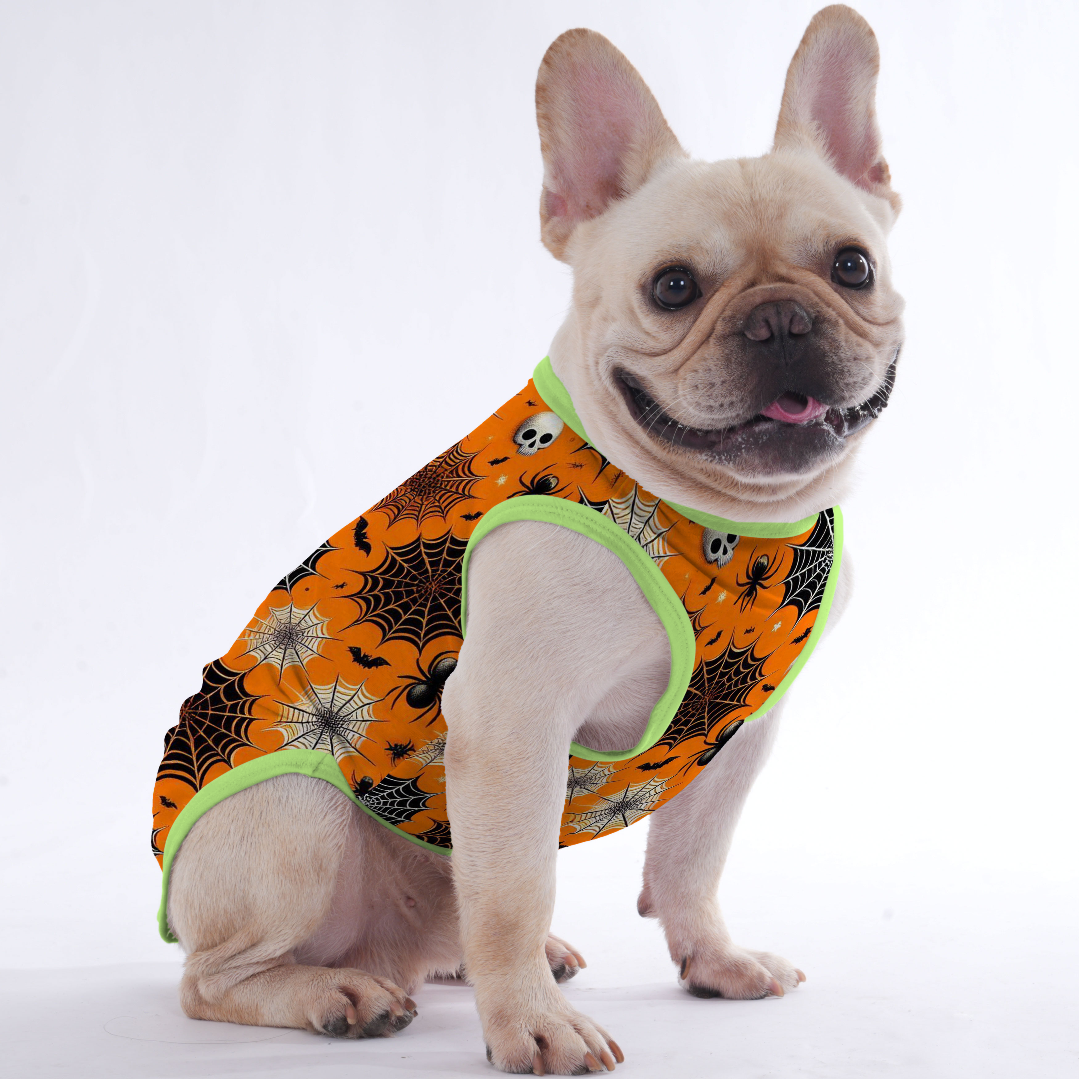 Comfortable Spider - Shirt For Frenchies - Frenchie Shop Original for...