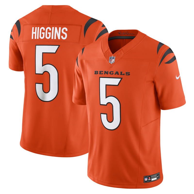 None Tee Higgins Champion CIN Bengals Officially Licensed Jersey