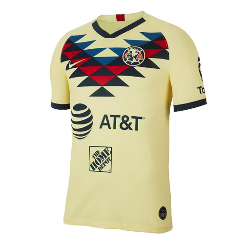 Premium Quality Club America Home Yellow 2019-20 Soccer Jersey Shirt