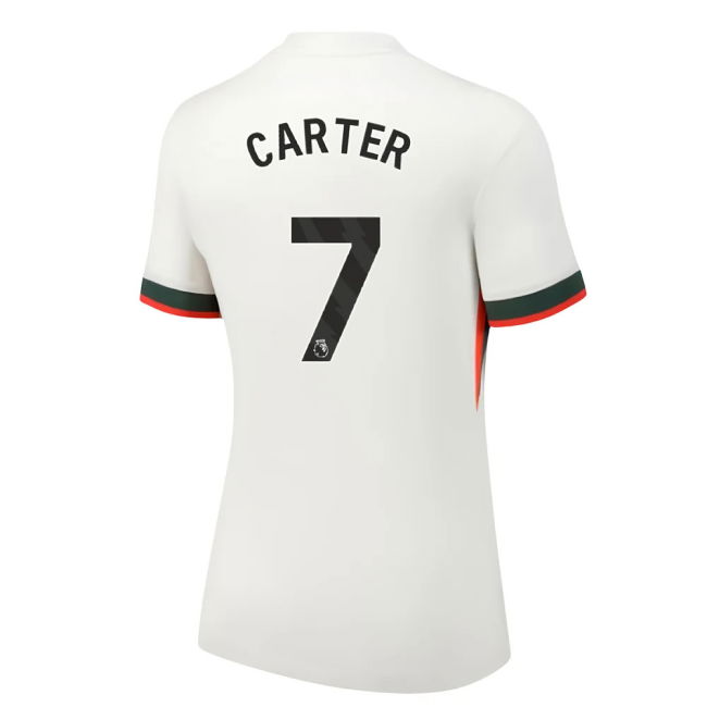 Chelsea Away Football Shirt 2025-20 Season Carter 7 L M Women S