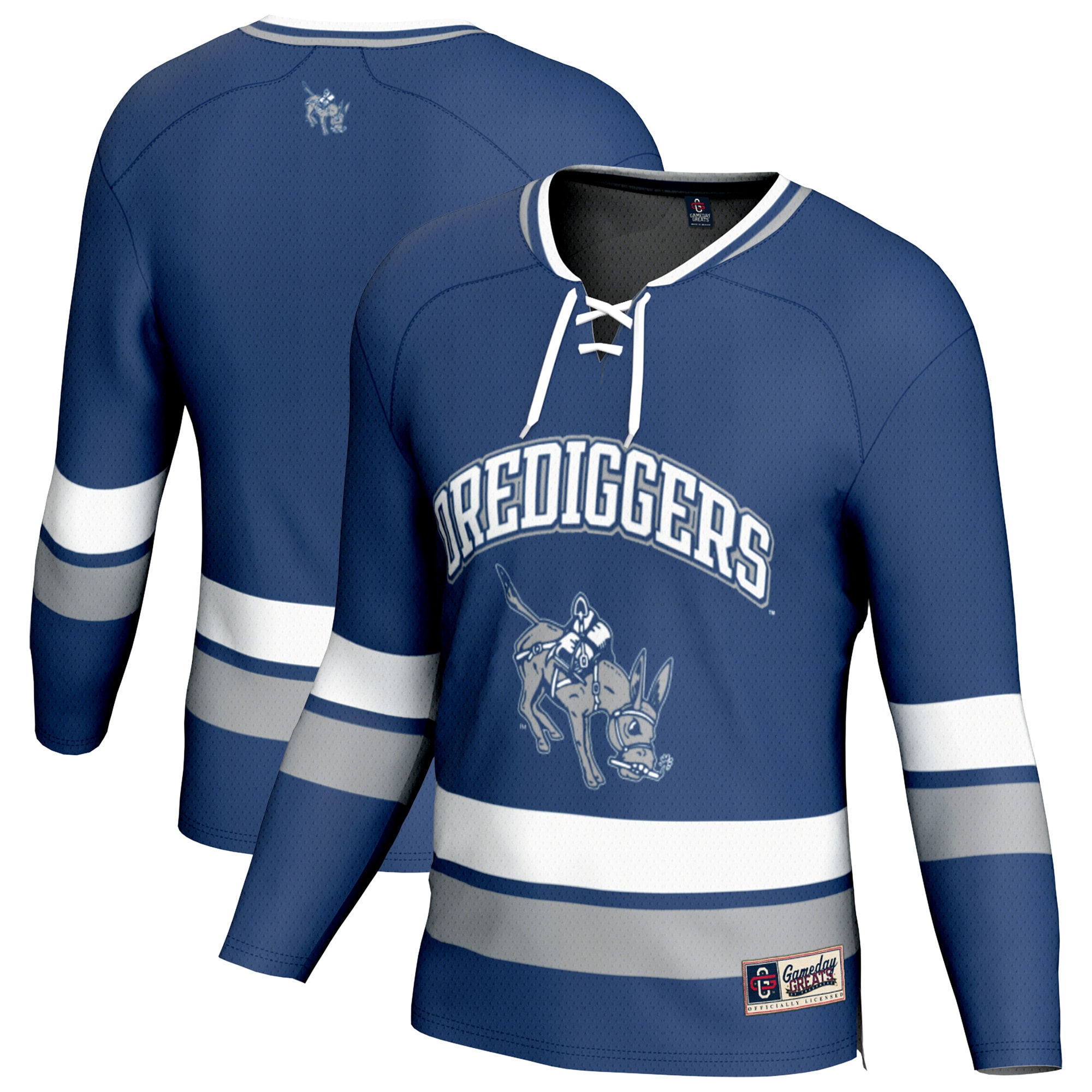 [NJP] Colorado School of Mines Orediggers GameDay Greats Spirit Hockey Jersey - Blue