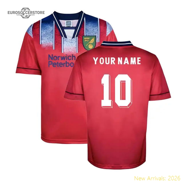 Premium Norwich City 1996 Away Retro Shirt (your Name) - Premium