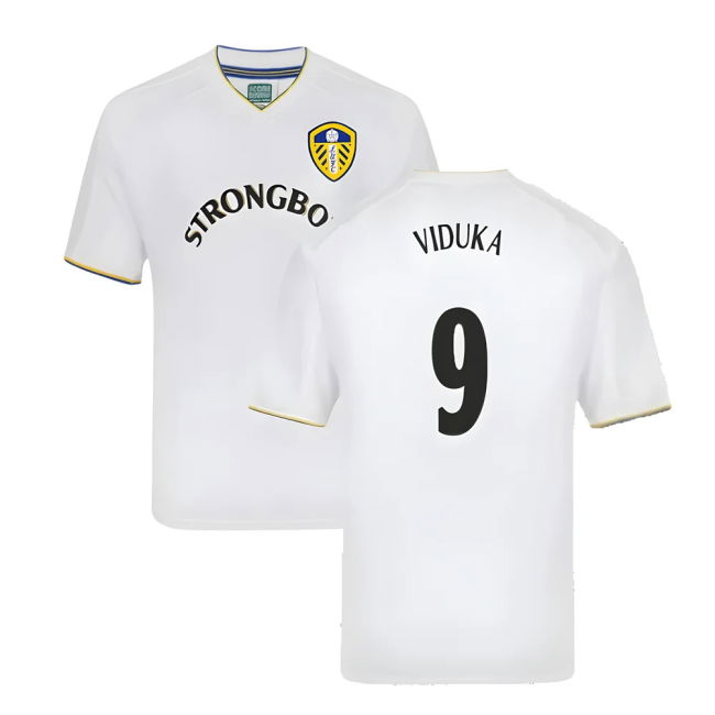 Leeds Retro Shirt Viduka #9 Ultra Comfort Proud Modern Style Fan J...