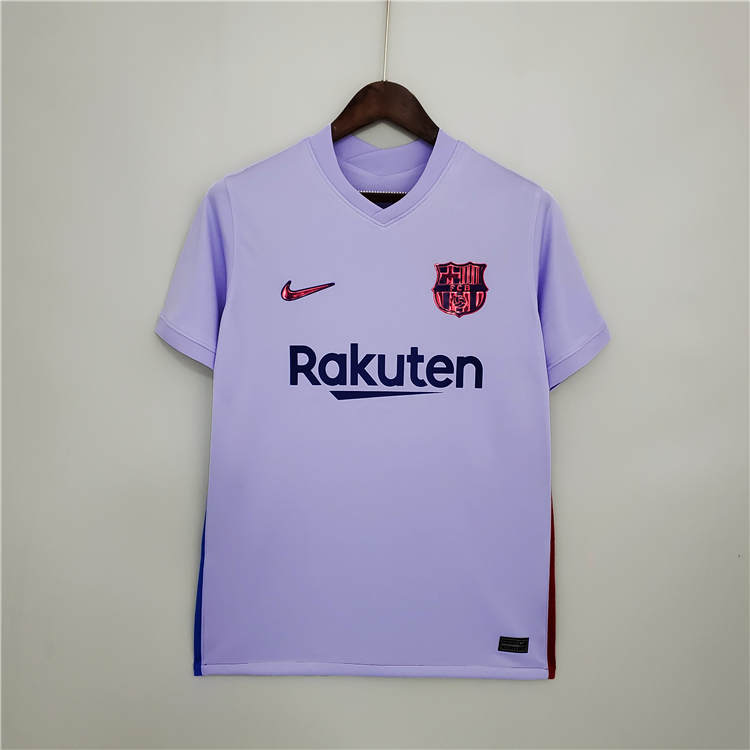 Barcelona FC 2122 Away Purple Shirt - Official Replica 12175