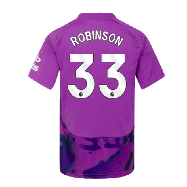 2024-2025 Fulham Third Shirt (Kids) (Robinson 33)