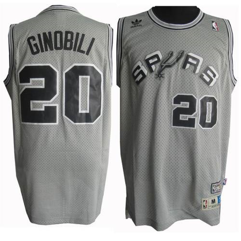 Collector's Item Contemporary Men's SAS #20 Manu None Basketball Jersey