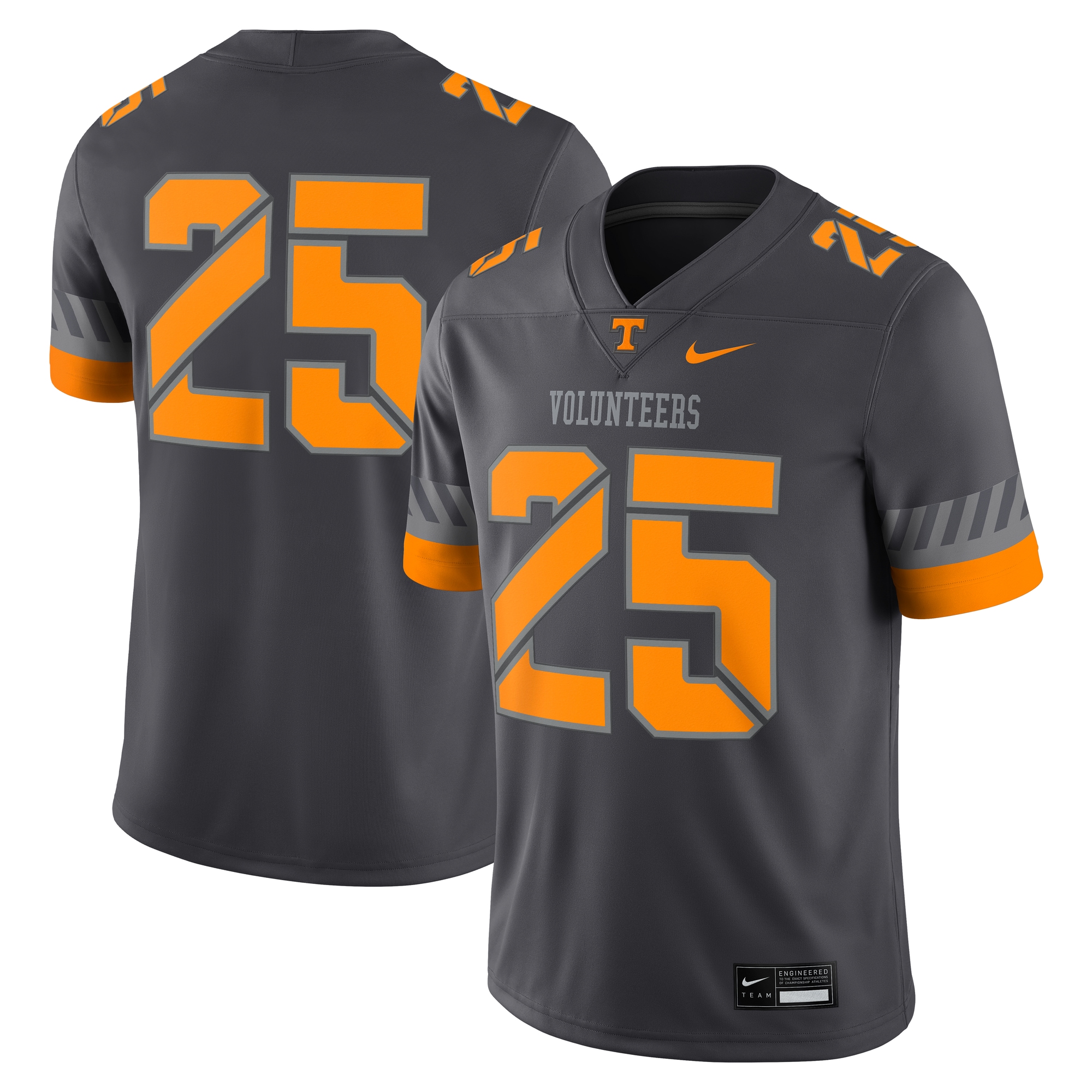 [NJP] Tennessee Volunteers Game Jersey - Anthracite