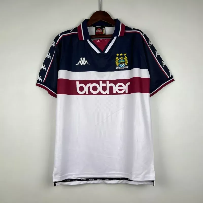 Cheap 1997-1998 Manchester City Jersey retro kit