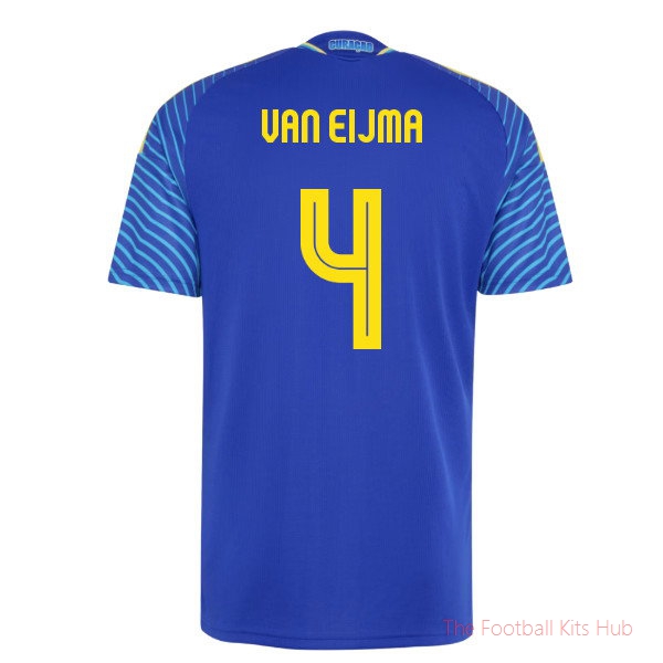 Curacao 2026-2027 Home Shirt Van Eijma #4 Team Kit Soccer Jersey