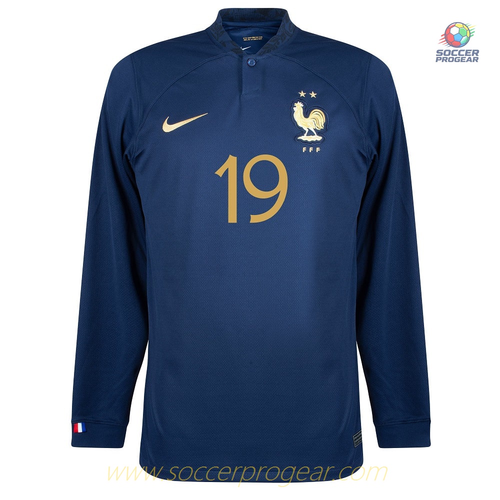 FRANCE High Quality HOME JERSEY WORLD CUP 2022 BENZEMA ML