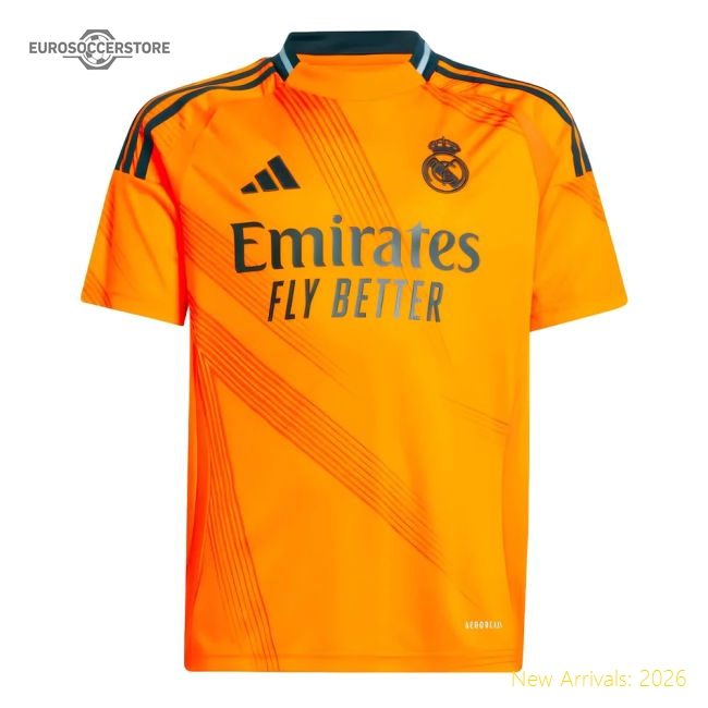 Match-Day Performance 2024-2025 Real Madrid Away Shirt (Kids)