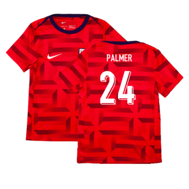 Authentic Replica England Home Supporter Kit for Kids (Palmer 24)
