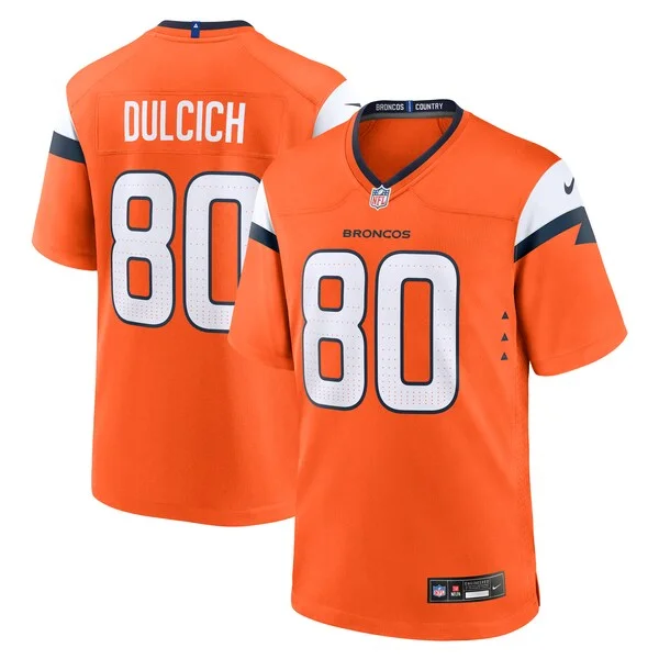 None Game NFL Jersey - Orange | Pro-Level Football Apparel | NFL Footb