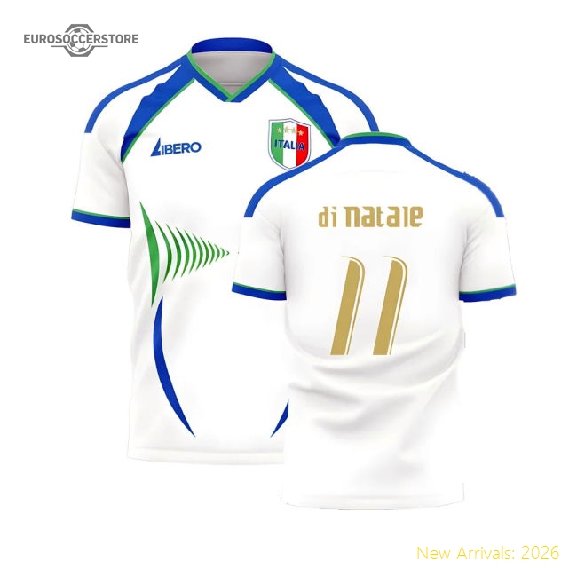 Italy 2006 Style Away Concept Shirt (Libero) (DI NATALE 11)