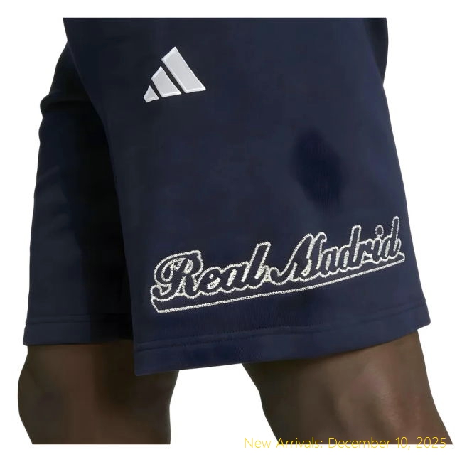 Premium Quality 2025-2026 RM Real Madrid US Shorts (Navy) - Great Deal
