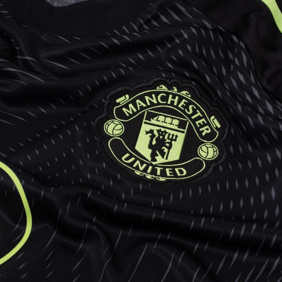 Manchester United Goalkeeper Shirt 2025/26 Kids Long Sleeves