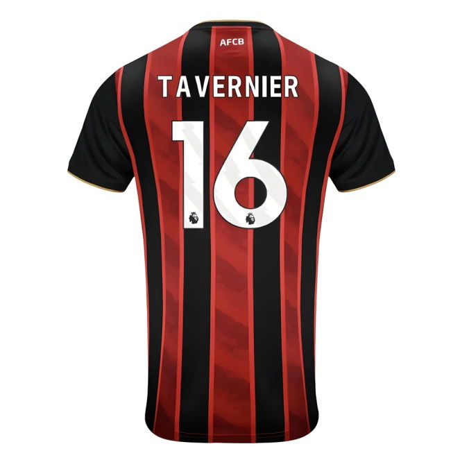 Top Tier Committed Bournemouth Bournemouth Home Shirt Tavernier #1...