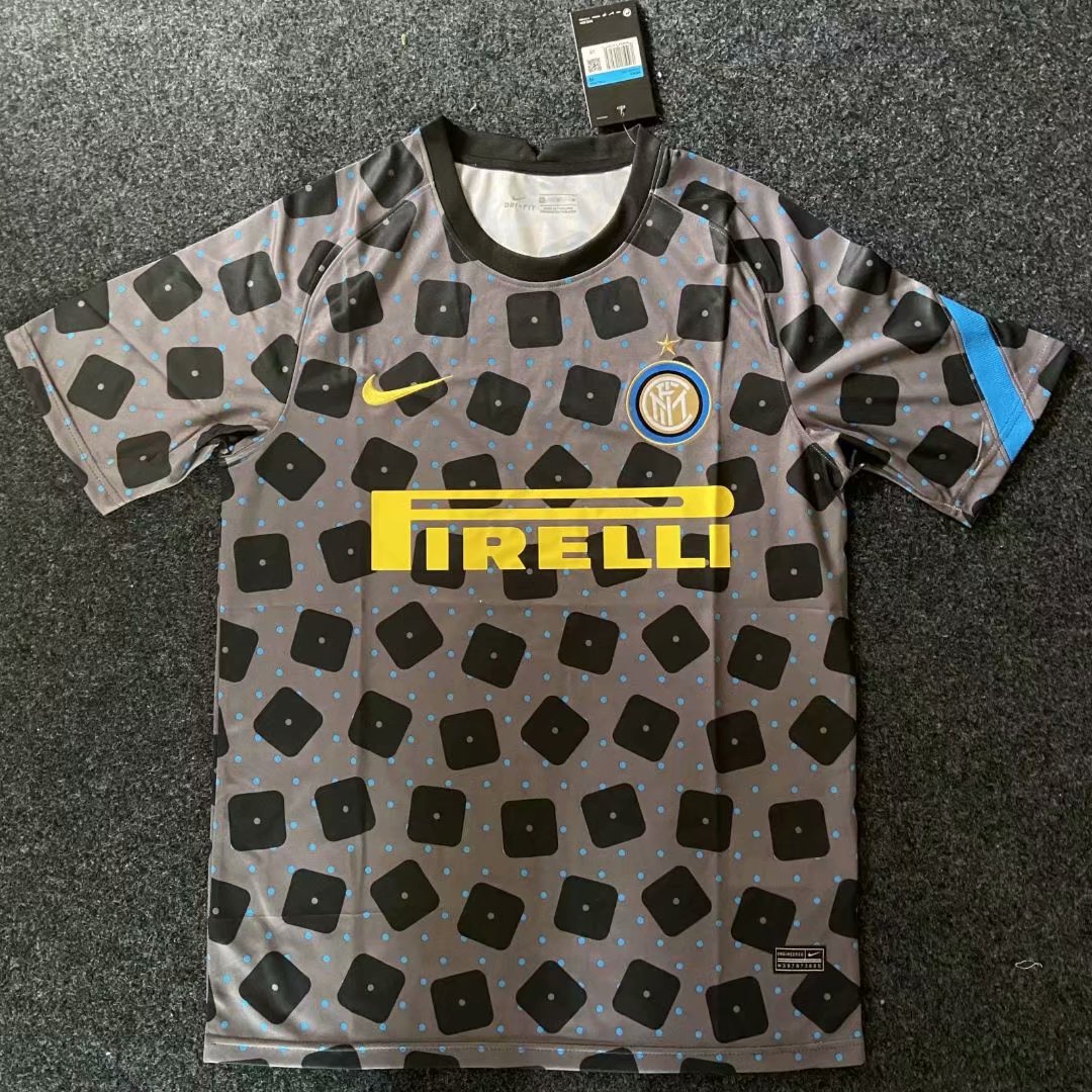 Match Quality Inter Milan 21-22 Grey Football Jersey Shirt