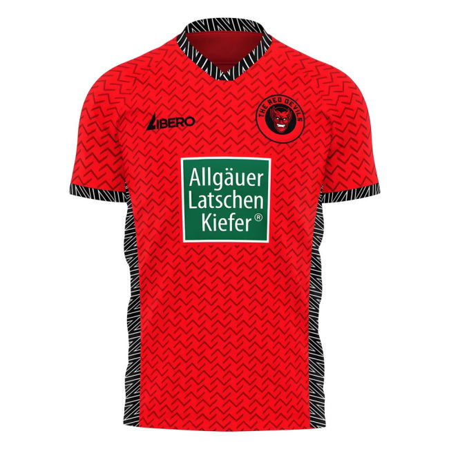 Kaiserslautern 2025-2026 Home - Authentic Match Quality Edition