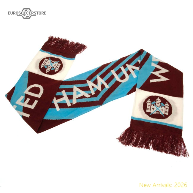 West Ham United FC Retro 1976 Scarf