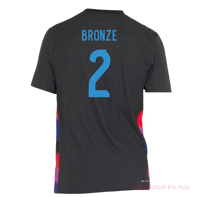 2025-2026 England WEC Authentic Away Shirt (Black) - Mens (BRONZE 2)