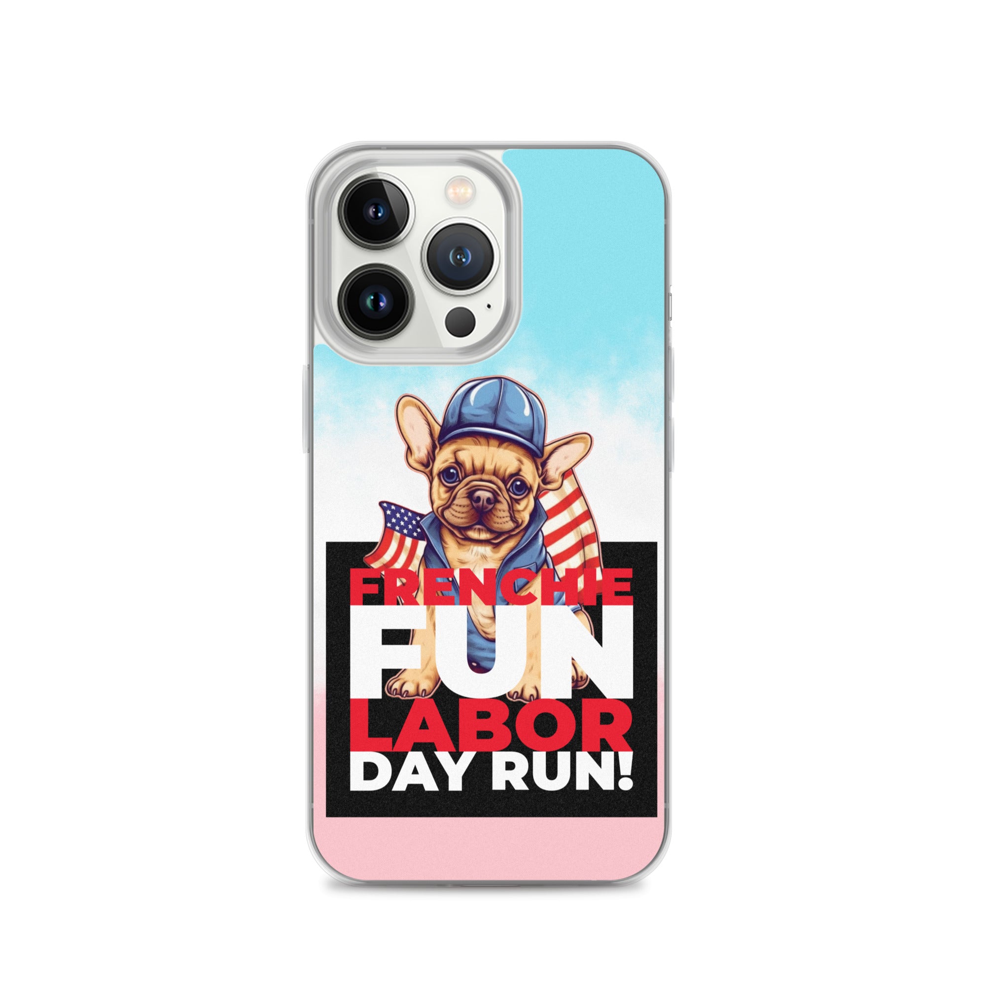 Cozy Frenchie Fun - Clear Case For Iphone® for French Bulldog Lovers