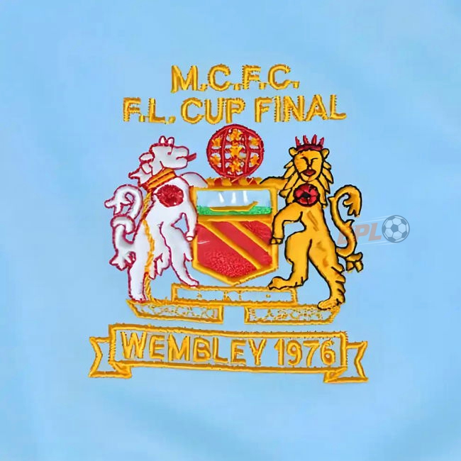 1976 Man City Soccer Jerseys top quality Third Shirt - Adults