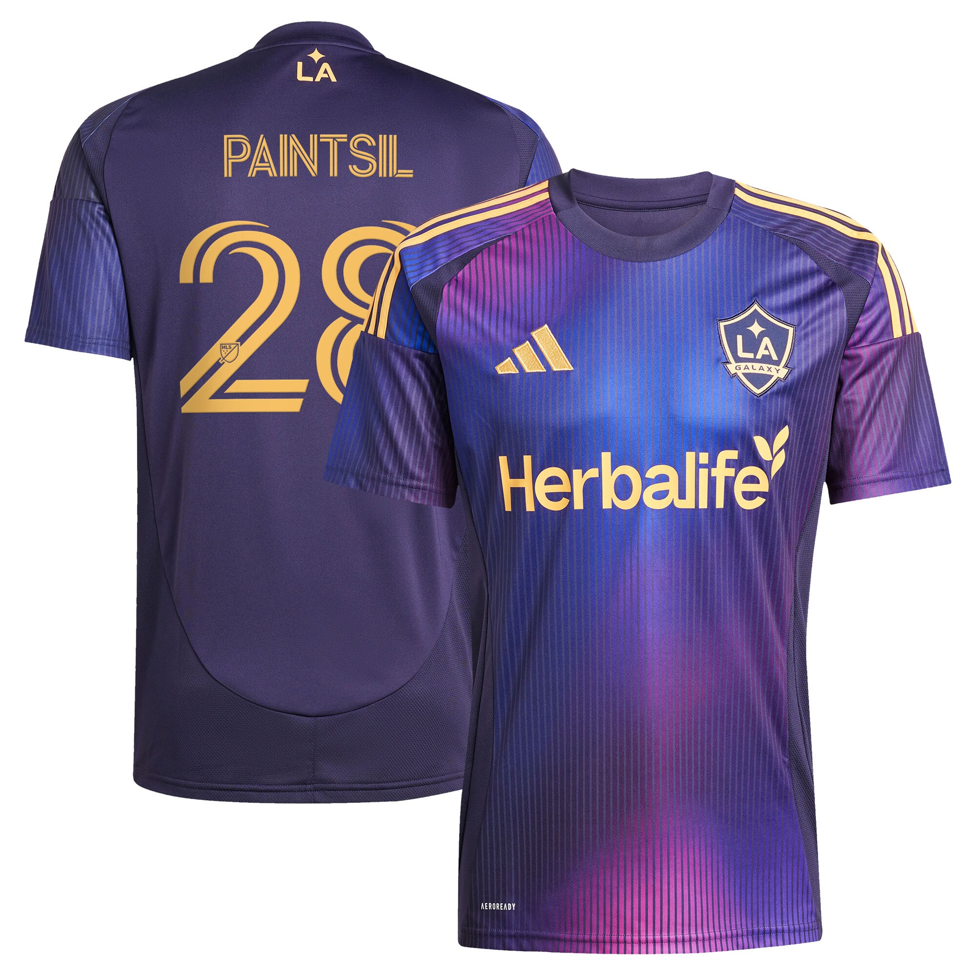 [SJH] Women's Joseph Paintsil LA Galaxy 2025 RIZON Replica Jersey - Navy