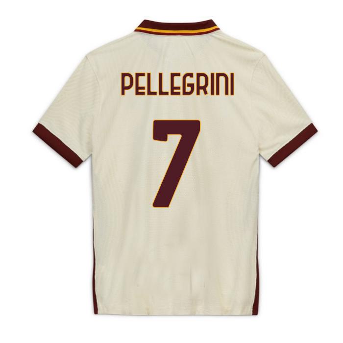 AS Roma 20-21 Away White 8 PEROTTI Shirt - Official Replica 10169