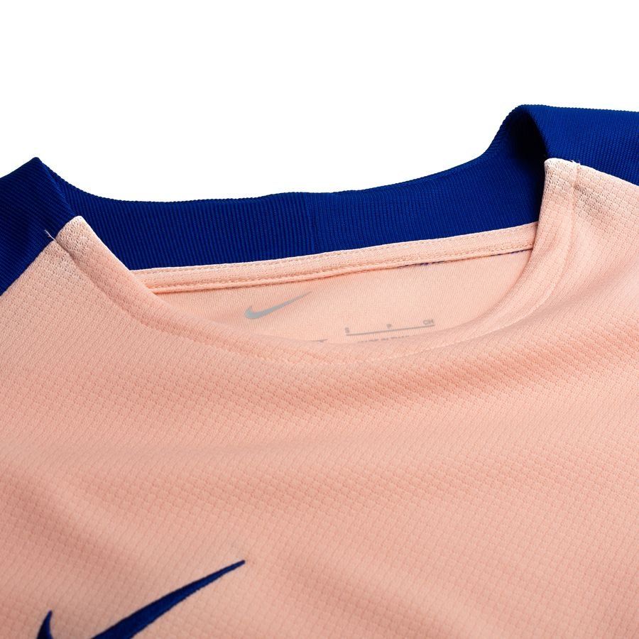 France Training T-Shirt Dri-FIT Strike Women's EURO 2025 - Washed Coral/Bright Blue Women