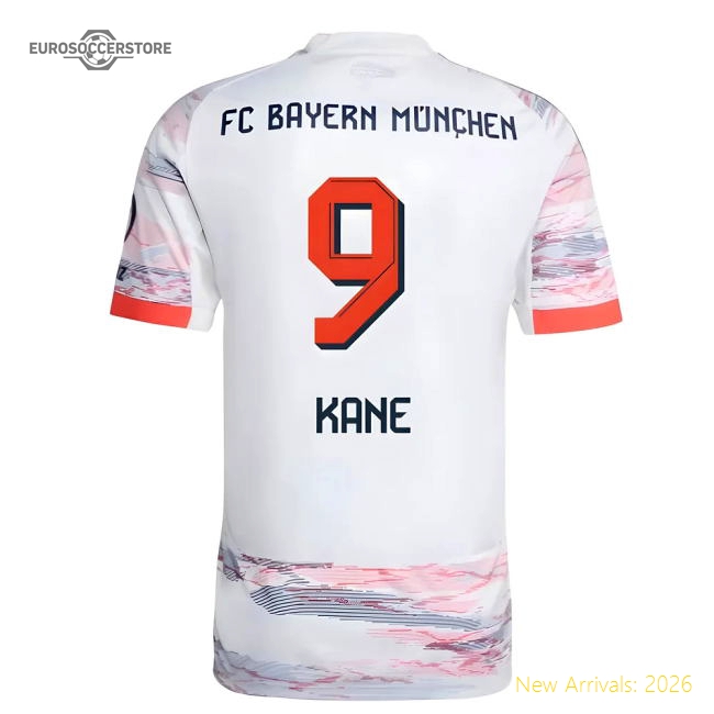 Bayern Munich Replica Kane Away Jersey Premium Fabric Performance