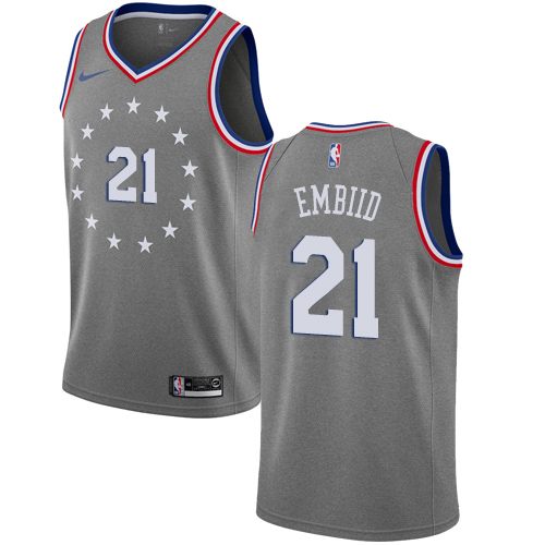 Joel #21 PHI Signature Edition NBA Team Jersey Performance