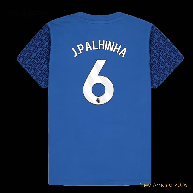 Tottenham Hotspur Graphic T-shirt (Blue) - Kids (J.Palhinha 6)