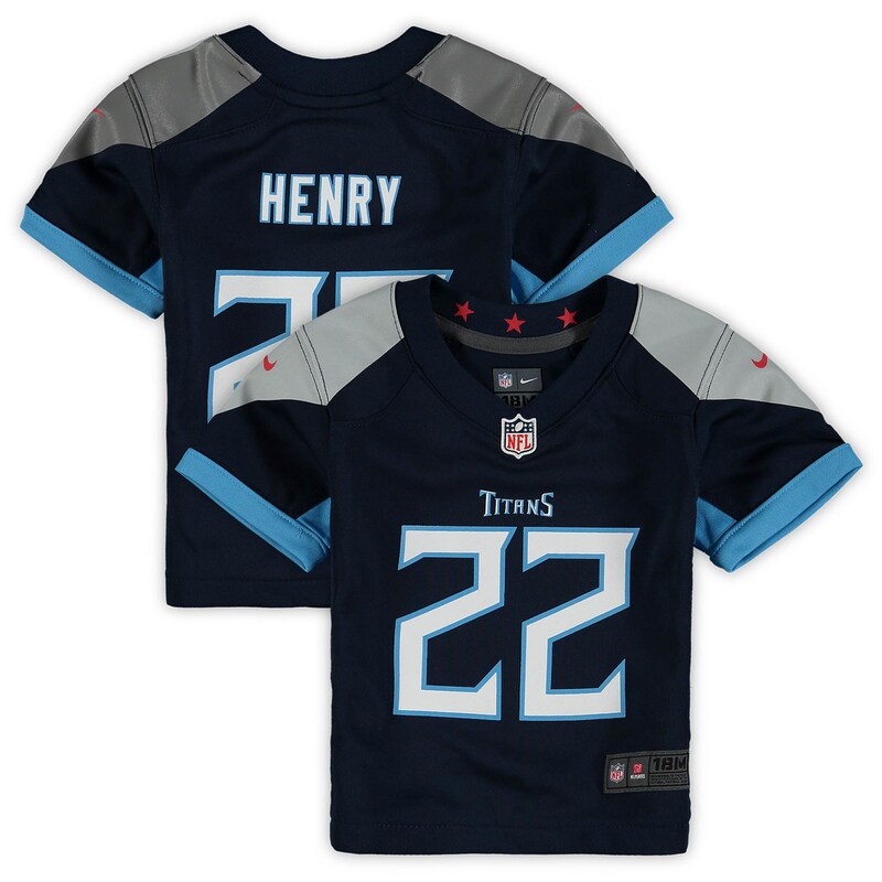 None Derrick Henry Fan Favorite TEN Titans Affordable Jersey