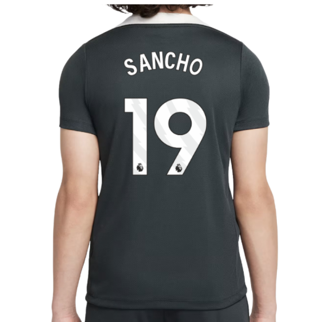Proud Chelsea Chelsea Strike Training Shirt Green Kids Sancho #19 ...