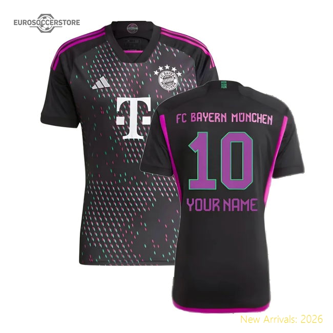 Premium Supporter 2023-2024 Bayern Munich Away Shirt (Your Name)