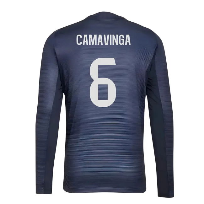 2025-2026 Real Madrid Away Football Shirt (Camavinga 6)