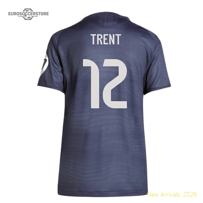 Professional-Grade 2025-2026 Real Madrid Authentic Away Shirt (Ladies) (Trent