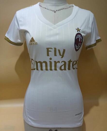 Durable Women's AC Milan Away 201617 Soccer Jersey Shirt