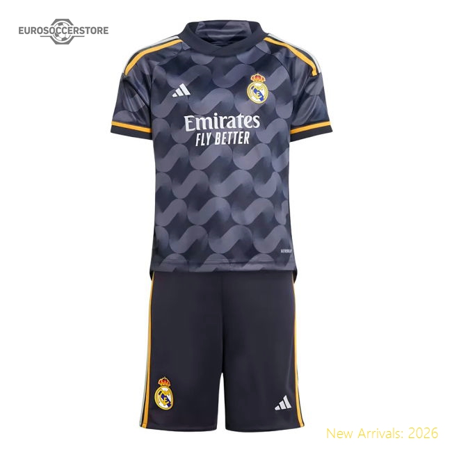 Top-Quality 2023-2024 Real Madrid Away Mini Kit (Ronaldo 7)