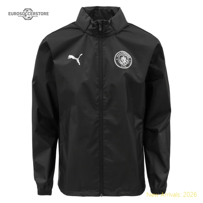 2025-2026 Man City Training All-Weather Jacket (Black)