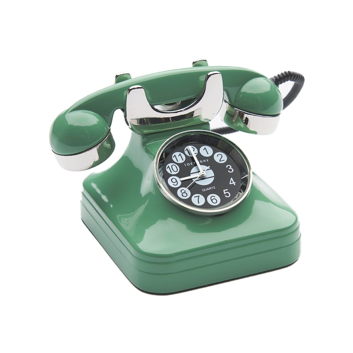 Telephone Clock | Green