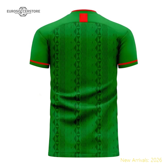 Burkina Faso 2025-2026 Home Concept Football Kit (Libero) - Womens