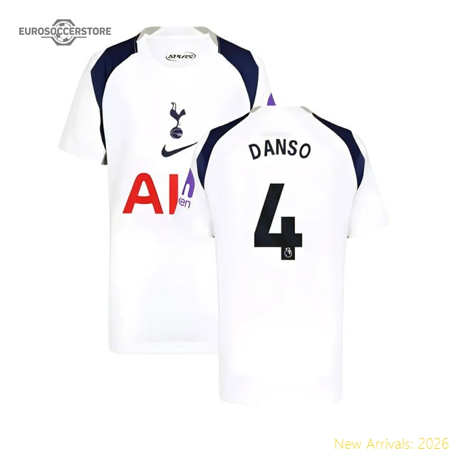 High-end Home Tottenham Hotspur Danso Jersey 2025-2026