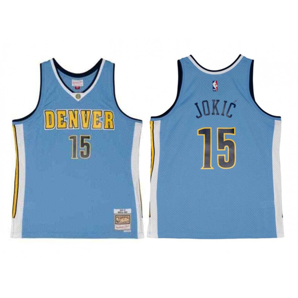 Pro Grade Denver Nuggets Nikola Jokic15 Purple Jersey - - Basketball Fan Gear