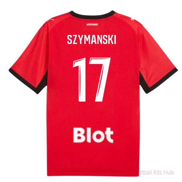 [SPK] 2026/27 Stade Rennais Home Shirt Szymanski 17