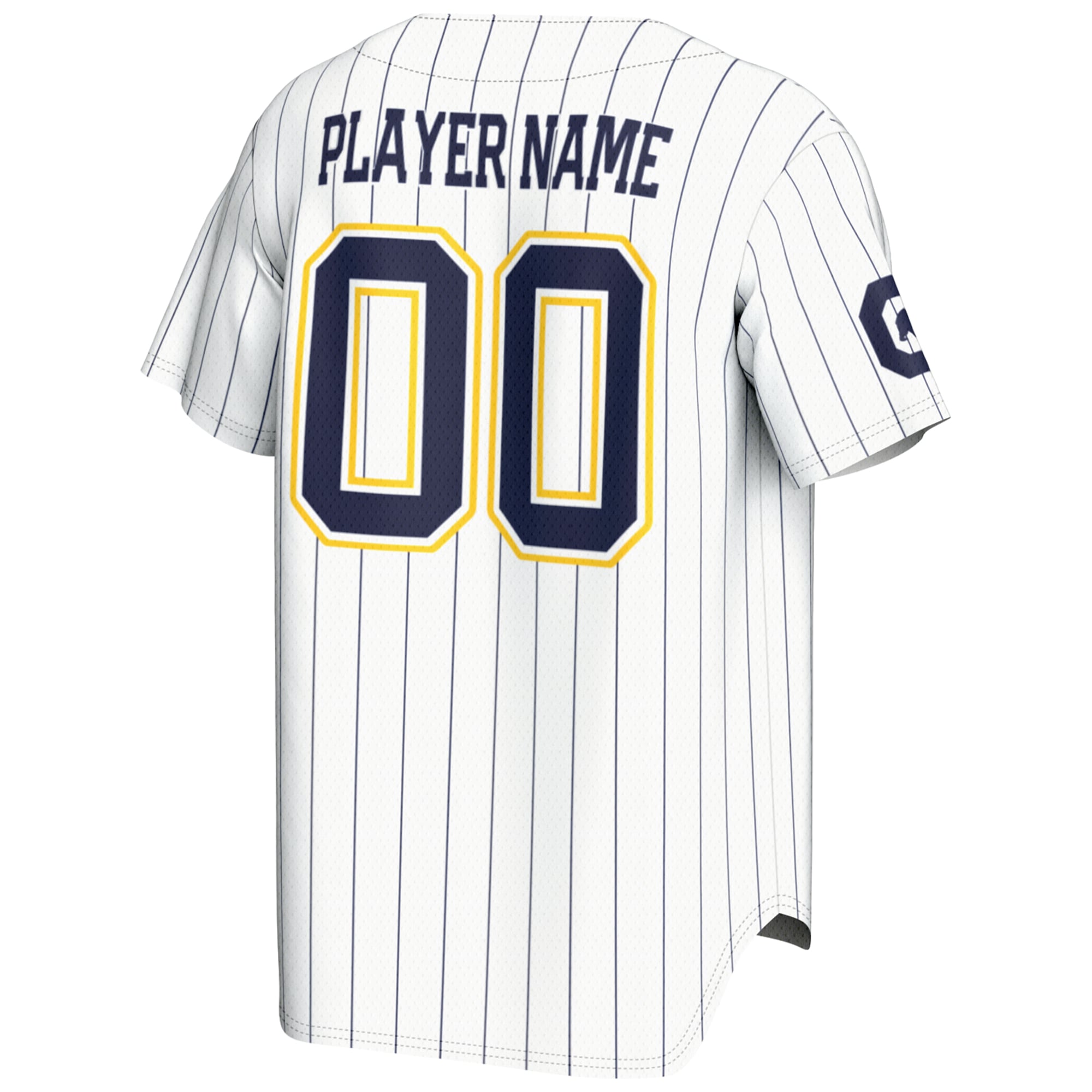 Cal Bears GameDay Greats Youth NIL Pick-A-Player Lightweight Baseball Jersey - White
