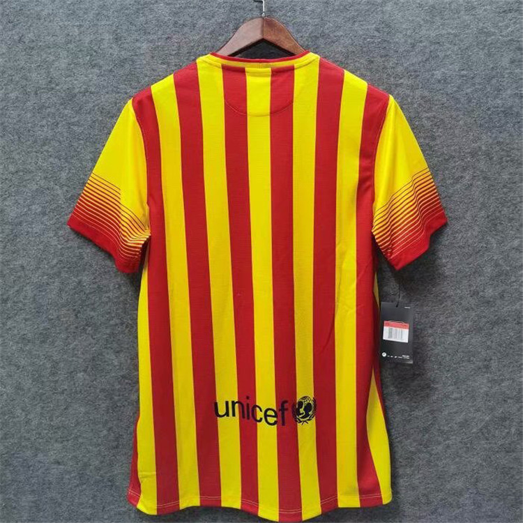 Barcelona FC 1314 Retro Away Shirt - Official Replica 12106