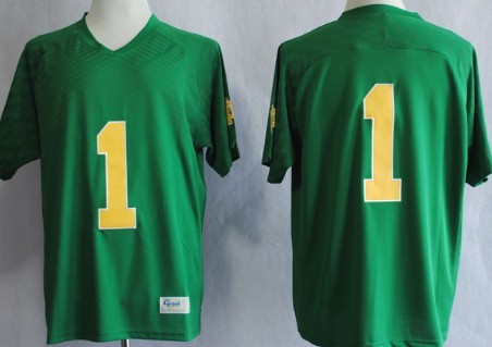 Men's ND Irish Green 2013 home jersey Louis Nix #1 comfortable Jersey